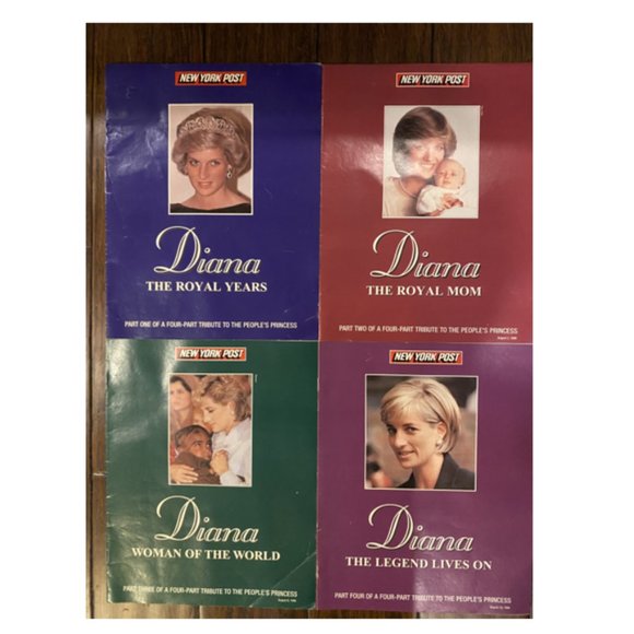Vintage Magazines ; Princess Diana Four-Part Tribute 1998 New York Post - Picture 1 of 6